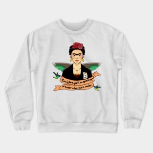 Feet, why do I want them? If I have wings to fly Crewneck Sweatshirt